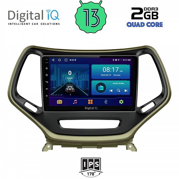 DIGITAL IQ BXB 1273_GPS (10inc) MULTIMEDIA TABLET OEM JEEP CHEROKEE mod. 2014>