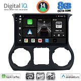 DIGITAL IQ BXK 20296_CPAA (10inc) MULTIMEDIA TABLET for JEEP WRANGLER  mod. 2014-2017