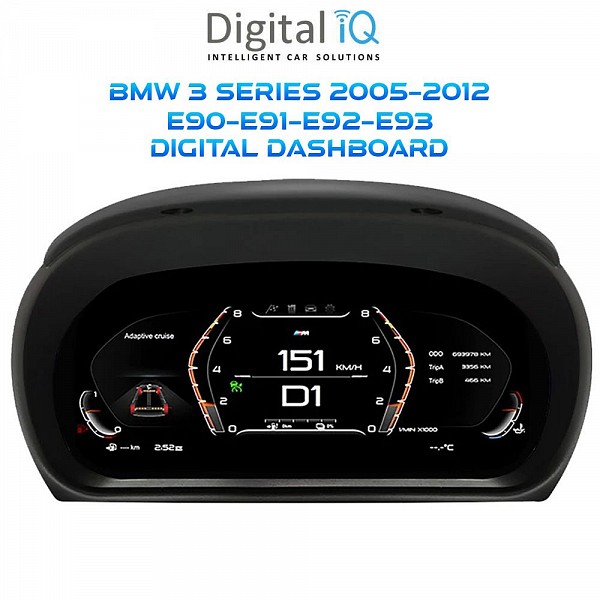 DIGITAL IQ DDD 954_IC (11in) BMW 3 Series E90 - E91 - E92 - E93 mod. 2005-2012 DIGITAL DASHBOARD