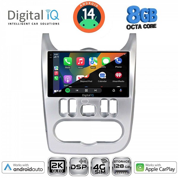 DIGITAL IQ BXF 11101_CPAA (9inc) MULTIMEDIA TABLET for DACIA DUSTER ? LOGAN ? SANDERO mod. 2006-2012