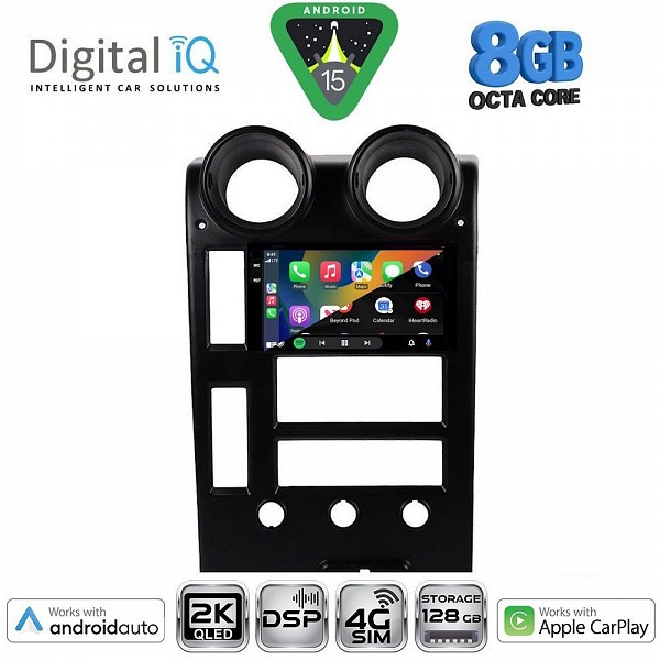 DIGITAL IQ BXF 11215_CPAA (9inc) MULTIMEDIA TABLET for HUMMER H2 mod. 2001-2007
