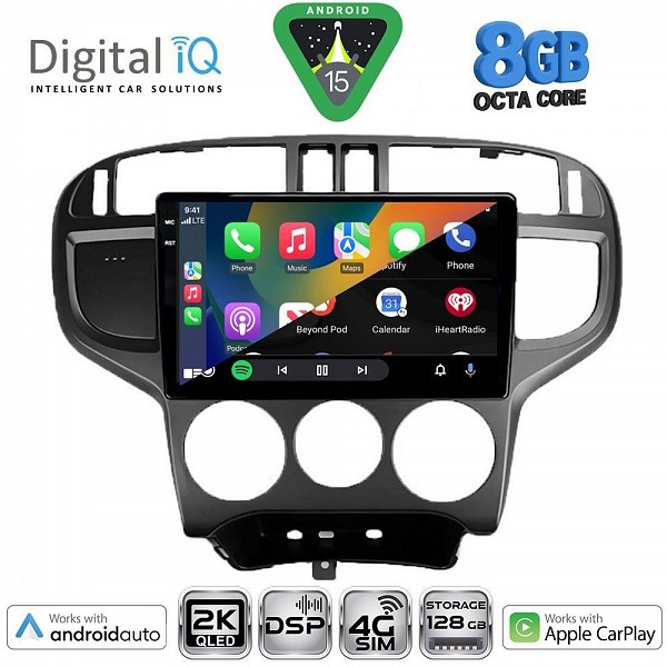 DIGITAL IQ BXF 11240_CPAA (9inc) MULTIMEDIA TABLET for HYUNDAI MATRIX mod. 2001-2010