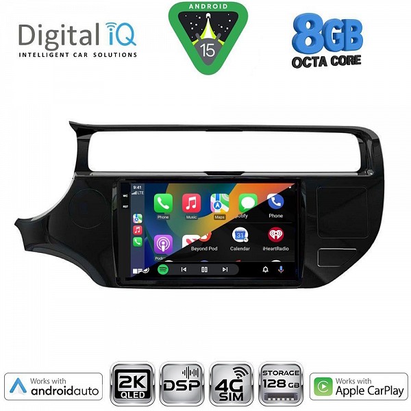 DIGITAL IQ BXF 11315_CPAA (9inc) MULTIMEDIA TABLET for KIA RIO mod. 2015-2018