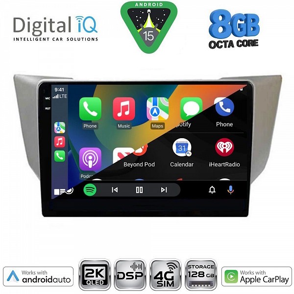 DIGITAL IQ BXF 11345_CPAA (9inc) MULTIMEDIA TABLET for LEXUS RX 300 ? 400 mod. 2003-2008
