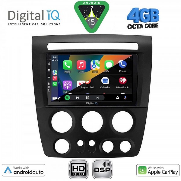 DIGITAL IQ BXF 6218_CPAA (9inc) MULTIMEDIA TABLET for HUMMER H3 mod. 2005-2009
