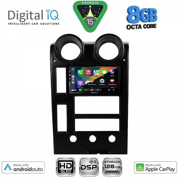 DIGITAL IQ BXF 7215_CPAA (9inc) MULTIMEDIA TABLET for HUMMER H2 mod. 2001-2007