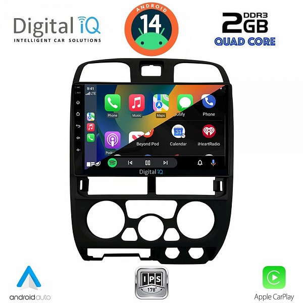 DIGITAL IQ RSB 1253BL_CPA (9inc) MULTIMEDIA TABLET for ISUZU D-MAX mod. 2002-2008 (BLACK)