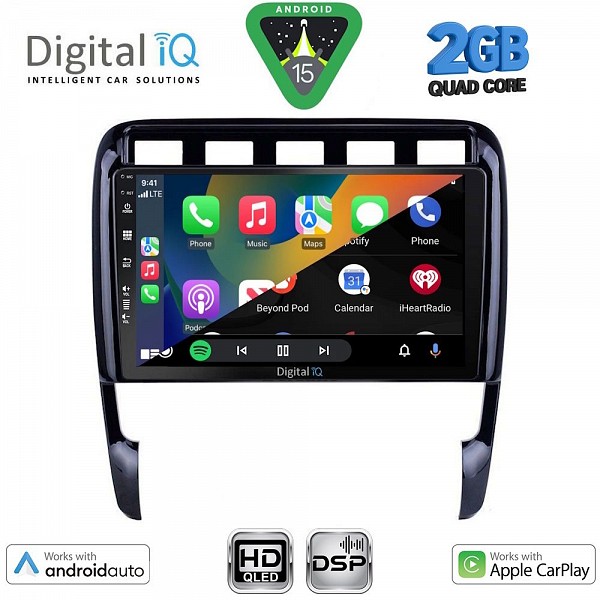 DIGITAL IQ BXC 3535_CPAA (9inc) MULTIMEDIA TABLET for PORSCHE CAYENNE mod. 2002-2011