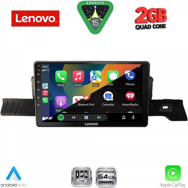 Digital iQ LENOVO LVD 2094_CPA (9inc) MULTIMEDIA TABLET for CITROEN C3 mod. 2024-2026