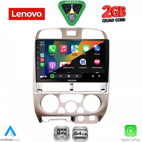 Digital iQ LENOVO LVD 2253SL_CPA (9inc) MULTIMEDIA TABLET for ISUZU D-MAX mod. 2002-2008 (SILVER)