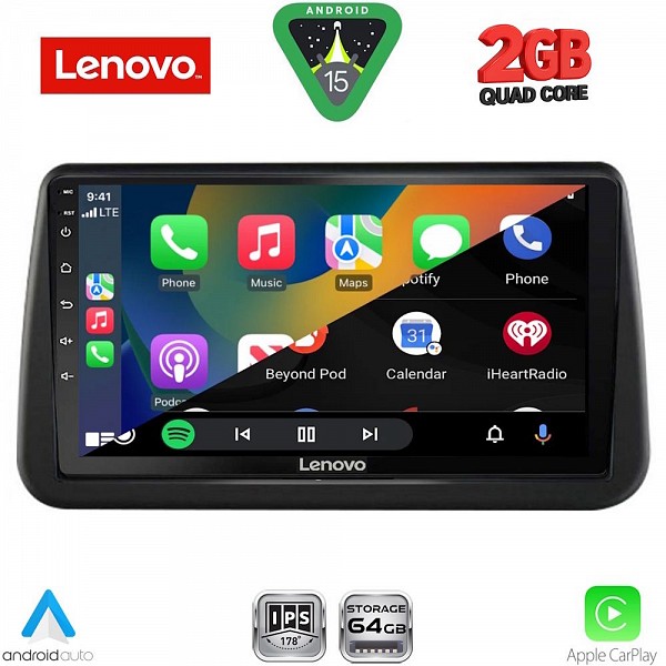 Digital iQ LENOVO LVD 2494_CPA (9inc) MULTIMEDIA TABLET for OPEL MERIVA mod. 2010-2017