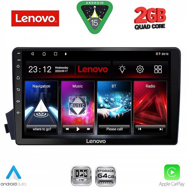 Digital iQ LENOVO LVD 2650_CPA (9inc) MULTIMEDIA TABLET for SSANGYANG ACTYON - KYRON mod. 2006-2015