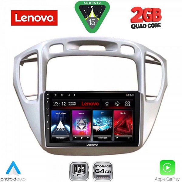 Digital iQ LENOVO LVD 2718_CPA (9inc) MULTIMEDIA TABLET for TOYOTA HIGHLANDER mod. 2002-2009