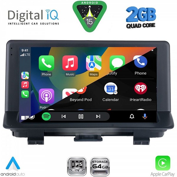 DIGITAL IQ RSD 1012_CPA (9inc) MULTIMEDIA TABLET for AUDI Q3 mod. 2012-2018 (High Version)