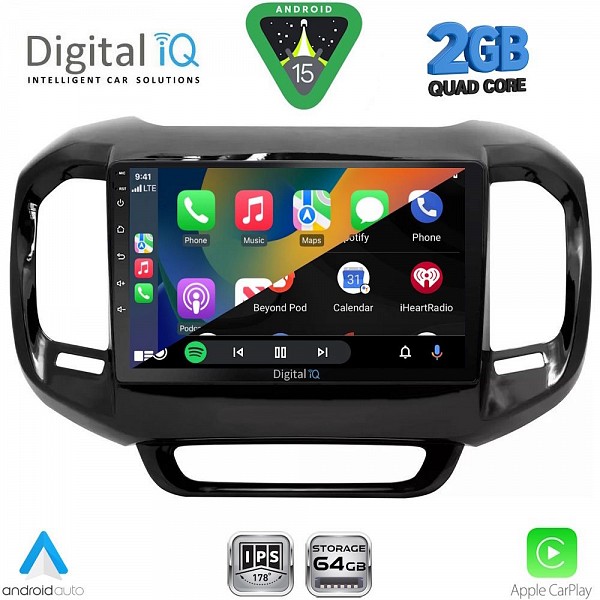 DIGITAL IQ RSD 1127_CPA (9inc) MULTIMEDIA TABLET for FIAT TORO mod. 2017-2026