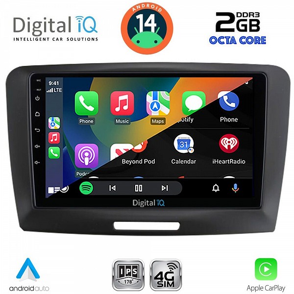DIGITAL IQ RTG 4604A_CPA (9inc) MULTIMEDIA TABLET for SKODA SUPERB mod. 2008-2015