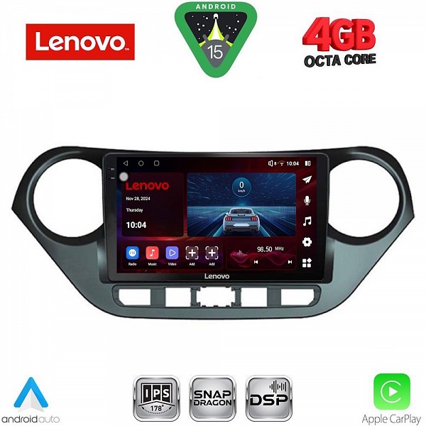Digital iQ LENOVO SSV 9224_CPA (9inc) MULTIMEDIA TABLET for HYUNDAI i10 mod. 2014-2020