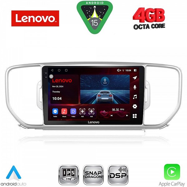 Digital iQ LENOVO SSV 9326_CPA (9inc) MULTIMEDIA TABLET for KIA SPORTAGE mod. 2015-2018