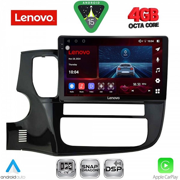 Digital iQ LENOVO SSV 9443_CPA (10inc) MULTIMEDIA TABLET for MITSUBISHI OUTLANDERmod. 2013-2020