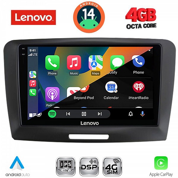 Digital iQ LENOVO SSV 9604A_CPA (9inc) MULTIMEDIA TABLET for SKODA SUPERB mod. 2008-2015