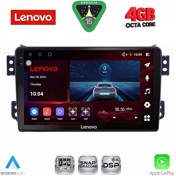 Digital iQ LENOVO SSV 9682_CPA (9inc) MULTIMEDIA TABLET for OPEL AGILA - SUZUKI SPLASH mod. 2008>