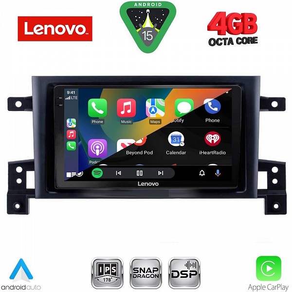 Digital iQ LENOVO SSV 9696_CPA (9inc) MULTIMEDIA TABLET for SUZUKI GRAND VITARA mod. 2005-2015