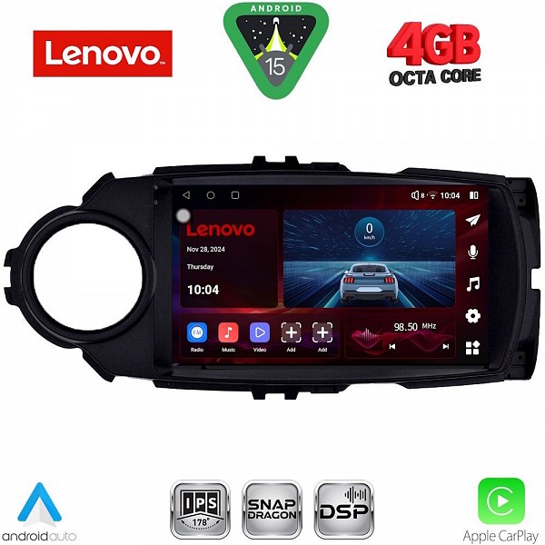 Digital iQ LENOVO SSV 9737FL_CPA (9inc) MULTIMEDIA TABLET for TOYOTA YARIS mod. 2015-2020