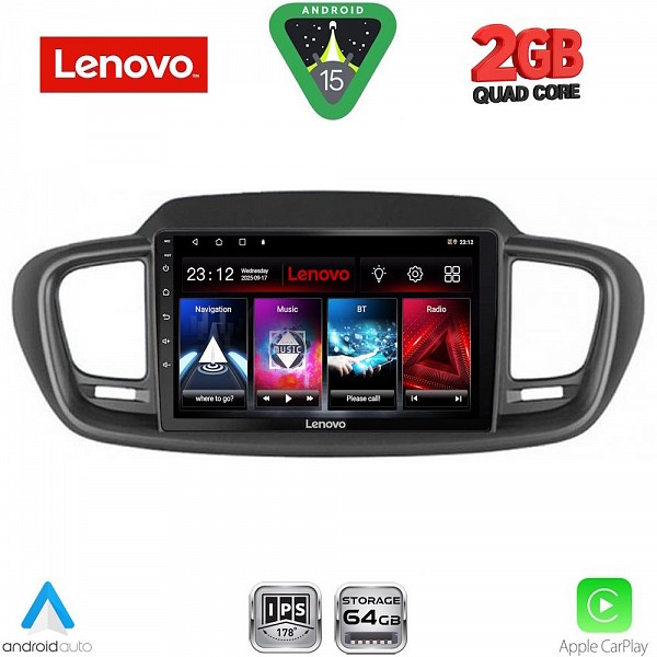 Digital iQ LENOVO LVD 2319_CPA (10inc) MULTIMEDIA TABLET for KIA SORENTO mod. 2014-2020