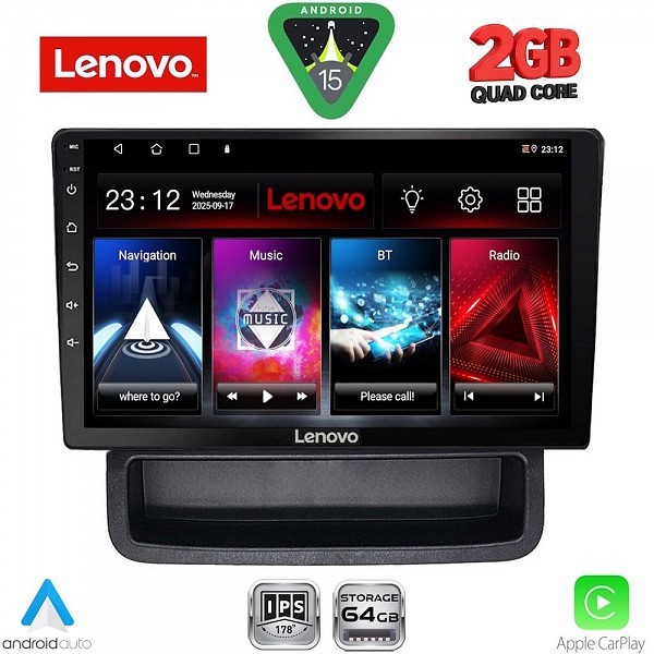 Digital iQ LENOVO LVD 2559_CPA (10inc) MULTIMEDIA TABLET for OPEL VIVARO ? RENAULT TRAFIC - NISSAN PRIMASTAR mod. 2004-2015
