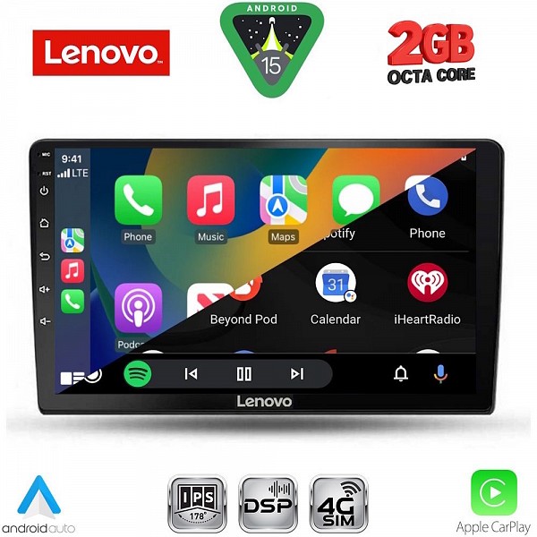 Digital iQ LENOVO LVF 5103B_CPA (9inc) MULTIMEDIA TABLET for DACIA DUSTER mod. 2012-2019
