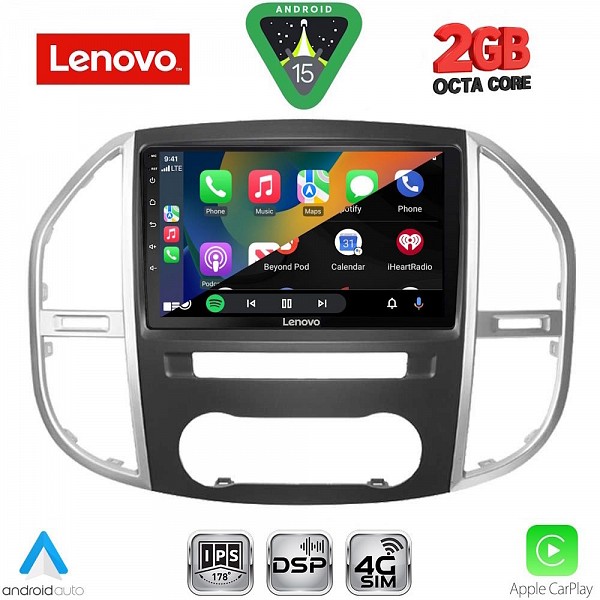 Digital iQ LENOVO LVF 5429_CPA (10inc) MULTIMEDIA TABLET for MERCEDES VITO ? VIANO  (W447) mod. 2015-2024