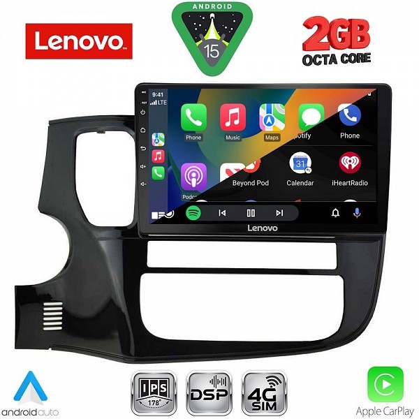 Digital iQ LENOVO LVF 5443_CPA (10inc) MULTIMEDIA TABLET for MITSUBISHI OUTLANDERmod. 2013-2020