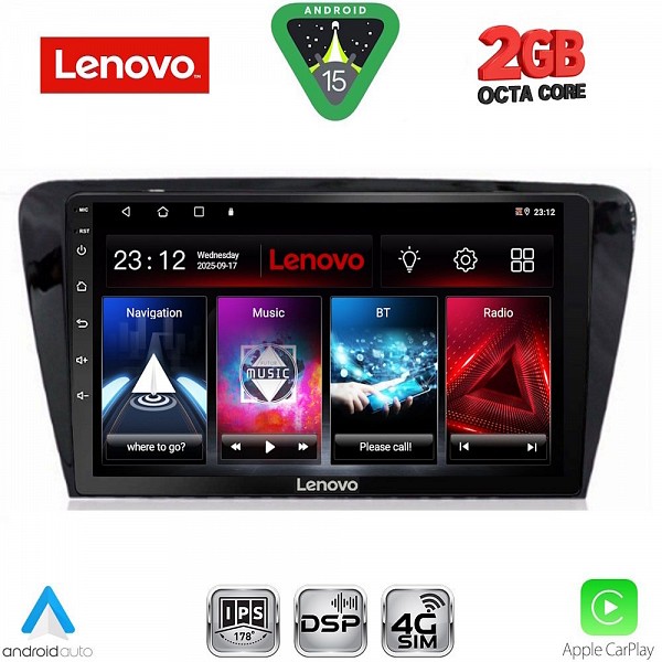 Digital iQ LENOVO LVF 5597_CPA (10inc) MULTIMEDIA TABLET for SKODA OCTAVIA 7 mod. 2013-2021