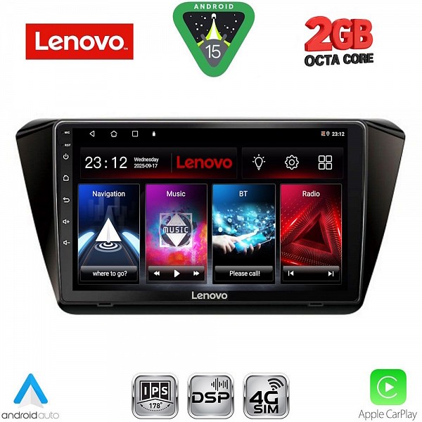 Digital iQ LENOVO LVF 5605_CPA (10inc) MULTIMEDIA TABLET for SKODA SUPERB mod. 2015-2023