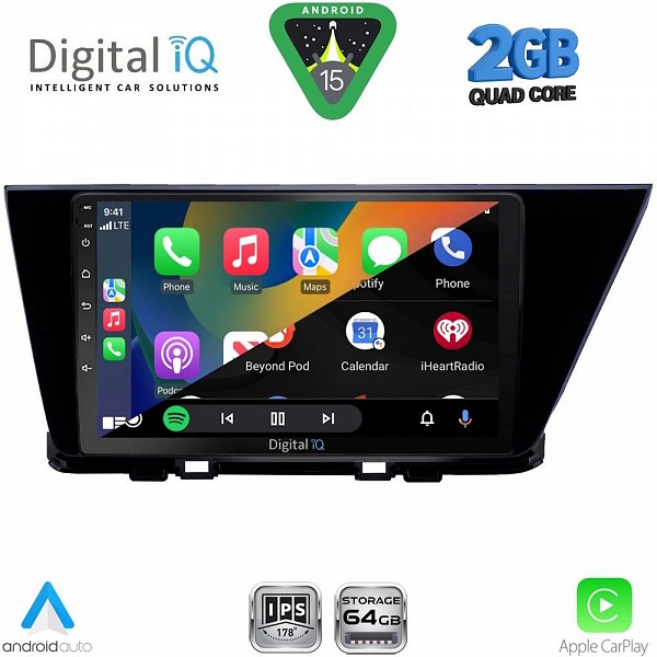 DIGITAL IQ RSD 1305_CPA (9inc) MULTIMEDIA TABLET for KIA NIRO mod. 2017-2021