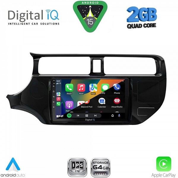 DIGITAL IQ RSD 1314_CPA (9inc) MULTIMEDIA TABLET for KIA RIO mod. 2012-2015