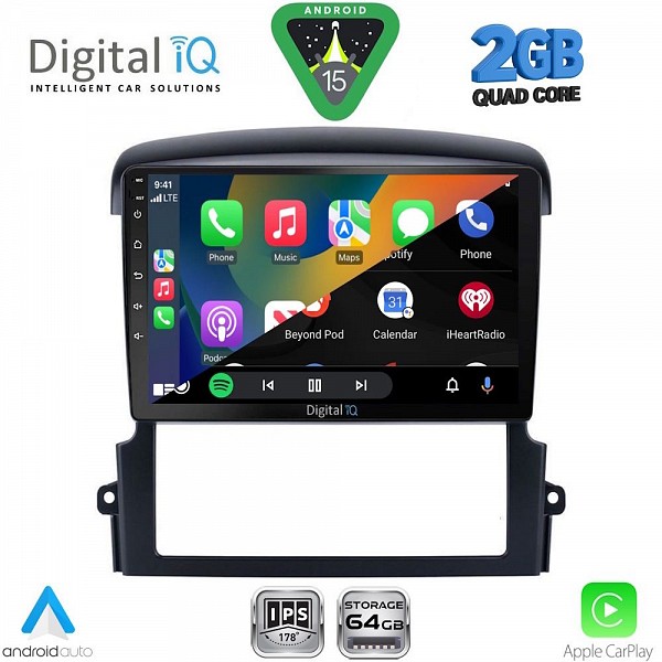 DIGITAL IQ RSD 1317_CPA (9inc) MUTIMEDIA MULTIMEDIA TABLET for KIA SORENTO mod. 2006-2009
