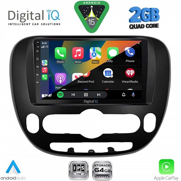 DIGITAL IQ RSD 1321_CPA (9inc) MULTIMEDIA TABLET for KIA SOUL mod. 2014-2025