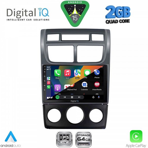 DIGITAL IQ RSD 1324_CPA (A/C) (9inc) MULTIMEDIA TABLET for KIA SPORTAGE mod. 2004-2010