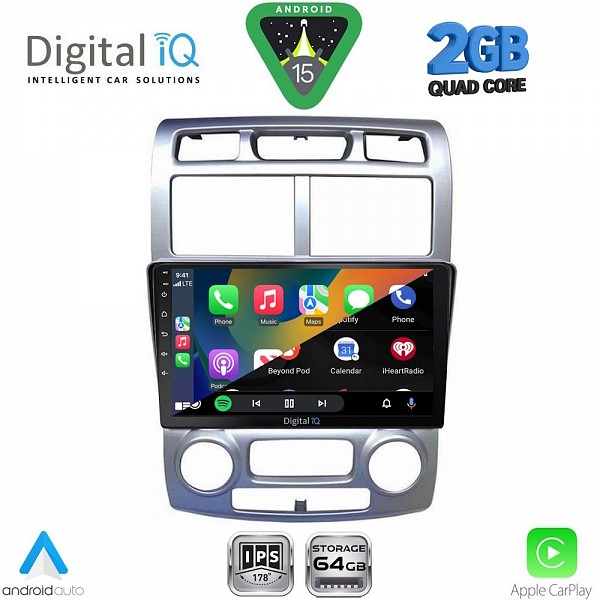 DIGITAL IQ RSD 1324_CPA (CLIMA) (9inc) MULTIMEDIA TABLET for KIA SPORTAGE mod. 2004-2010