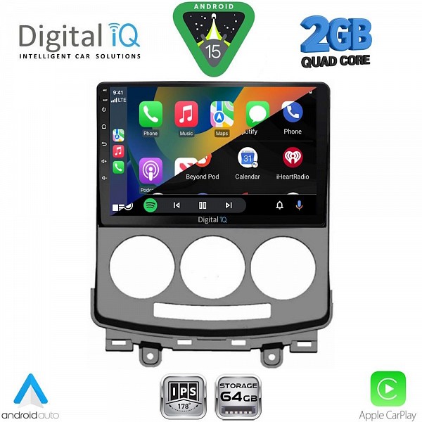 DIGITAL IQ RSD 1370_CPA (9inc) MULTIMEDIA TABLET for MAZDA 5  mod. 2004-2010