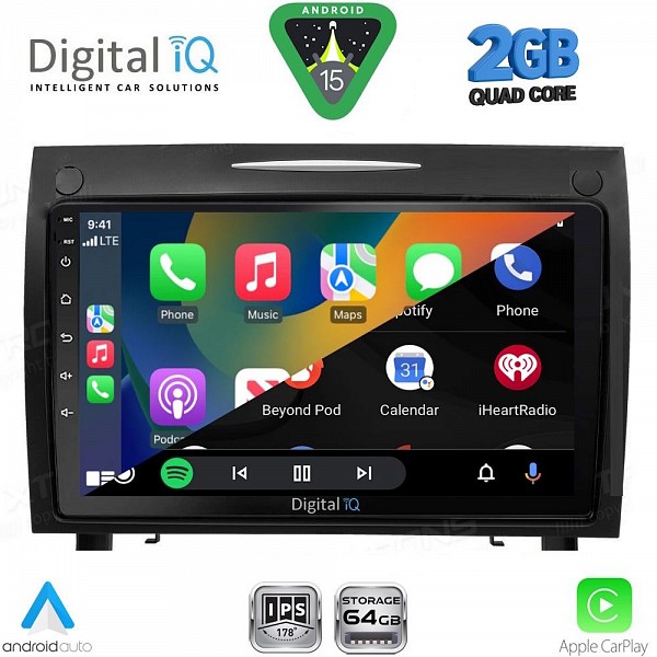 DIGITAL IQ RSD 1419_CPA (9inc) MULTIMEDIA TABLET for MERCEDES SLK R171 mod. 2004-2010