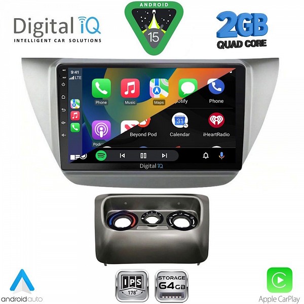 DIGITAL IQ RSD 1433_CPA (9inc) MULTIMEDIA TABLET for MITSUBISHI LANCER mod. 2000-2007