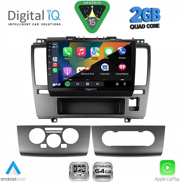 DIGITAL IQ RSD 1465_CPA (9inc)MULTIMEDIA TABLET for NISSAN TIDA mod. 2004-2013