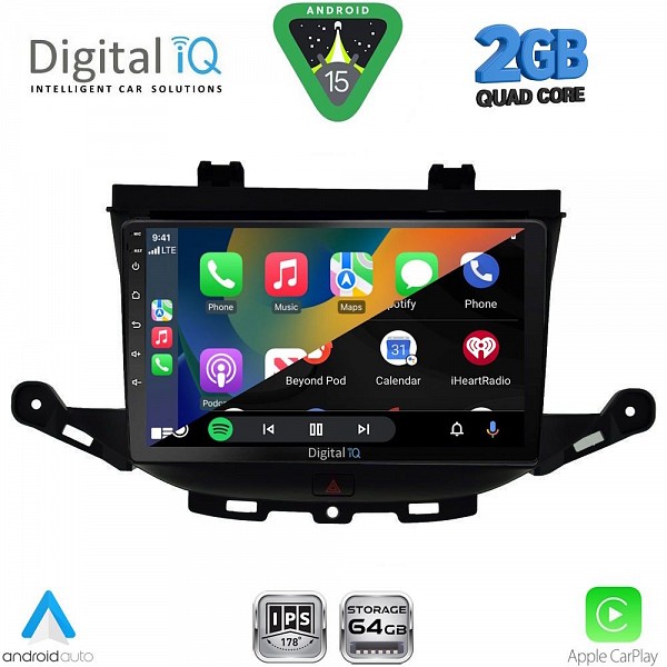 DIGITAL IQ RSD 1483_CPA (9inc) MULTIMEDIA TABLET for OPEL ASTRA Kmod. 2015-2022