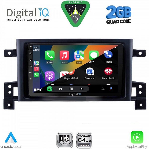 DIGITAL IQ RSD 1696_CPA (9inc) MULTIMEDIA TABLET for SUZUKI GRAND VITARA mod. 2005-2015