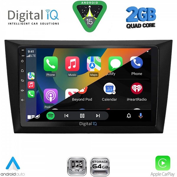DIGITAL IQ RSD 1746_CPA (9inc) MULTIMEDIA TABLET for GOLF 6 mod. 2009-2012