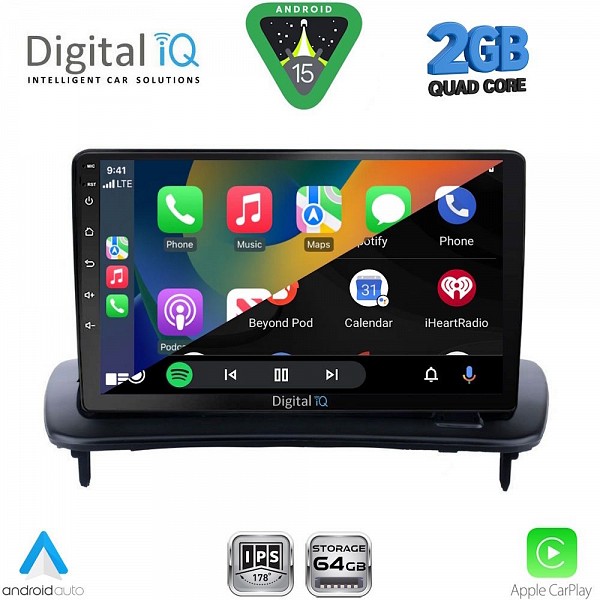 DIGITAL IQ RSD 1783_CPA (9inc) MULTIMEDIA TABLET for VOLVO C30 - S40 mod. 2005-2013