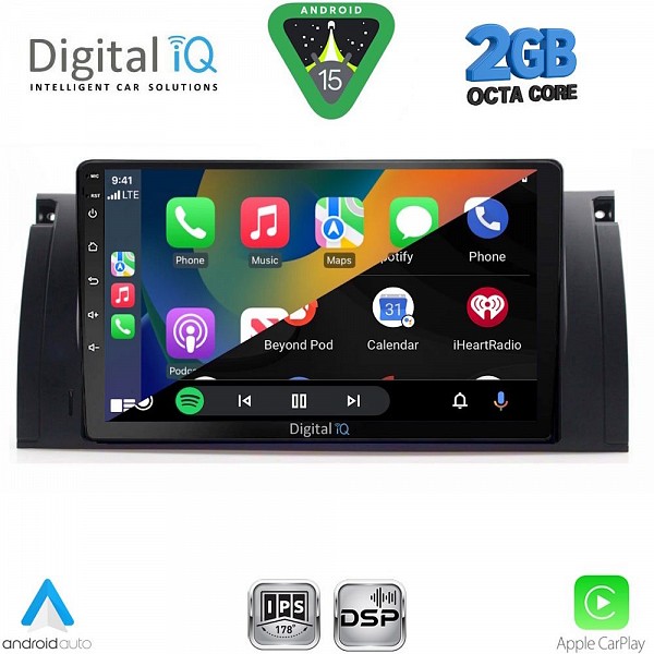 DIGITAL IQ RSF 4045_CPA (9inc) MULTIMEDIA TABLET for BMW Series 5 (E39) mod. 1997-2005 | X5 (E53) mod. 1999-2006