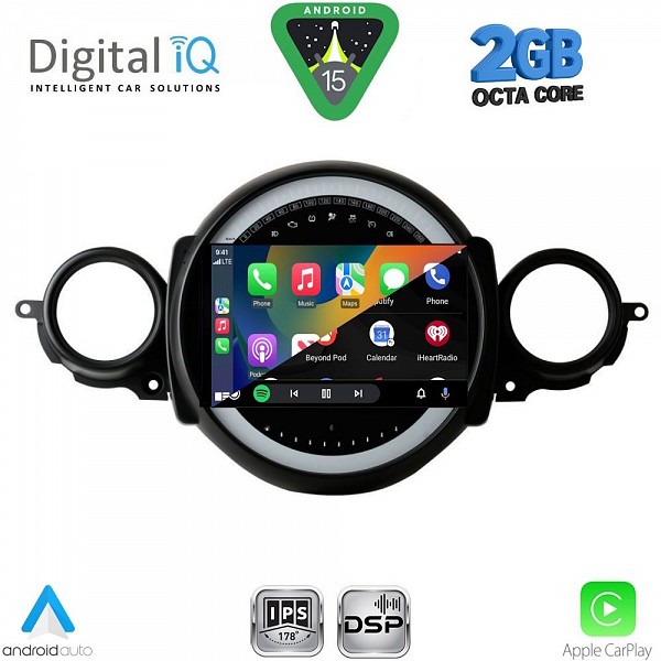 DIGITAL IQ RSF 4064_CPA (9inc) MULTIMEDIA TABLET for MINI COOPER (R56-R57) mod. 2006-2014 - CLUBMAN (R55) mod. 2007-2014